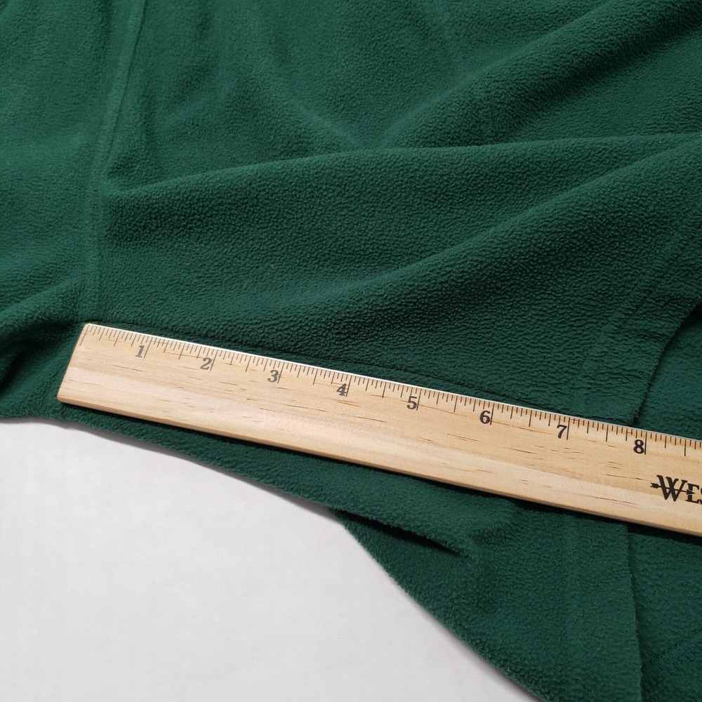 Vintage Outersport Fleece Shorts Womens XL Green Sweatshorts High Waisted Cozy - Picture 10 of 16